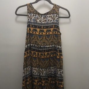 Forever 21 Summer Print Mini Shift Dress